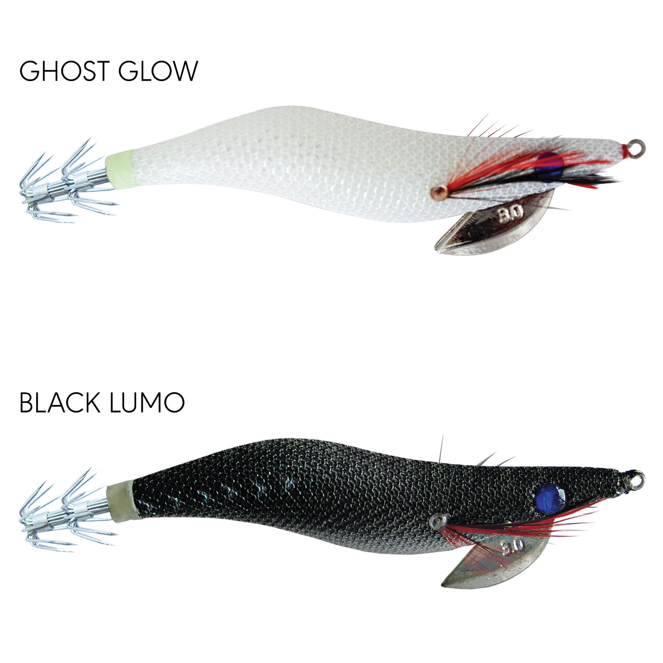 ★87MM★ Mmlg 19MG HFT SQUID BLACK Squid Snatcher® - Saltwater
